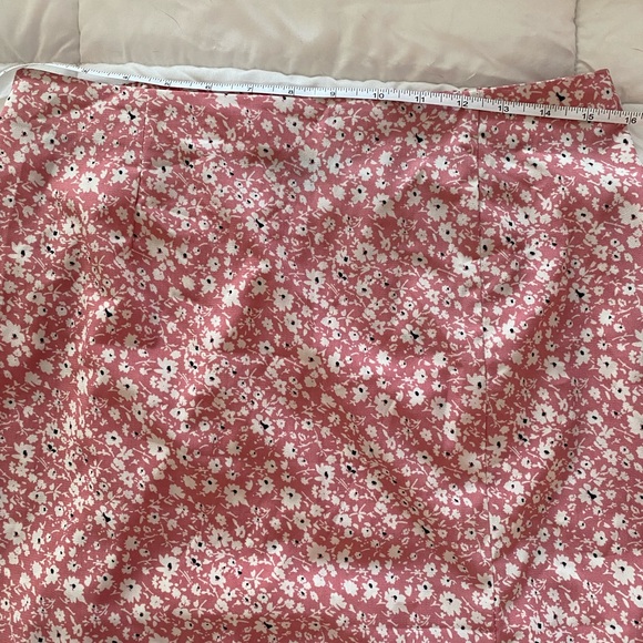 Modcloth Pink Floral Skirt - Picture 9 of 9